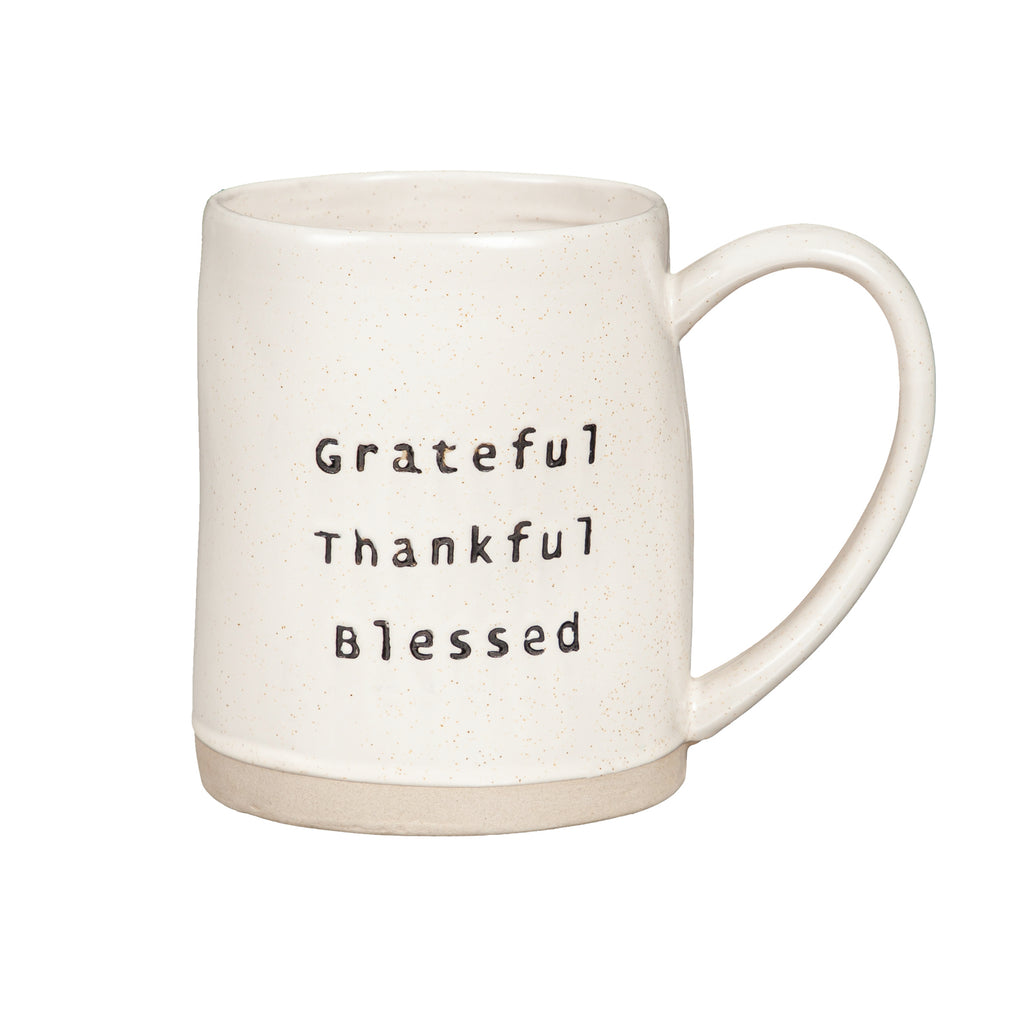 Grateful Thankful Blessed Mug - Catching Fireflies Boutique