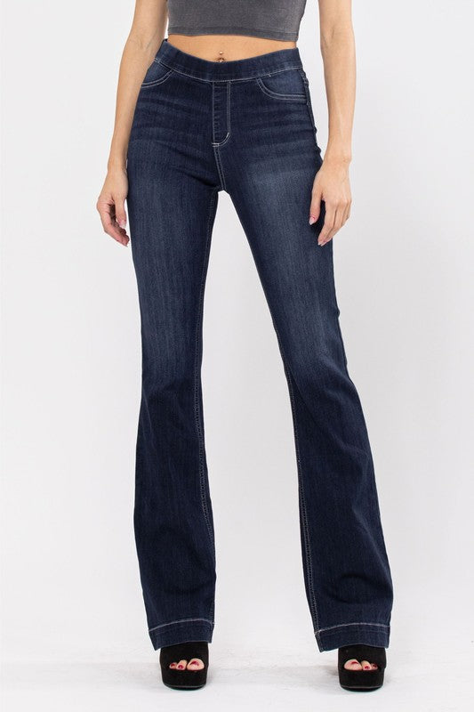 Felicia High Rise Dark Wash Cello Jeans - Catching Fireflies Boutique