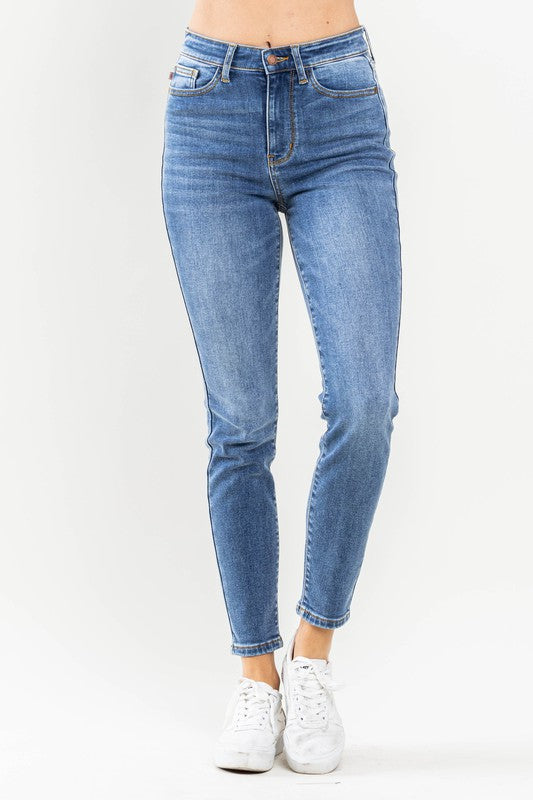 : Jada Classic Thermal Judy Blue Skinny Jeans - Catching Fireflies Boutique