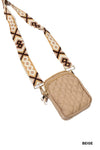 / Travel On Assorted Quilted Crossbody Bag - Catching Fireflies Boutique