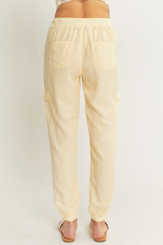 / Time For A Change Butter Washed Cargo Joggers - Catching Fireflies Boutique