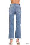 Berkley Kick Crop Flare Denim Jeans - Catching Fireflies Boutique