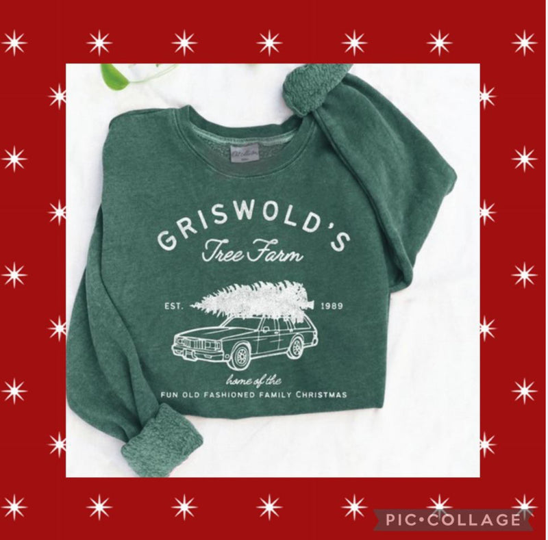 @/ Griswold Tree Farm Crewneck Sweatshirt