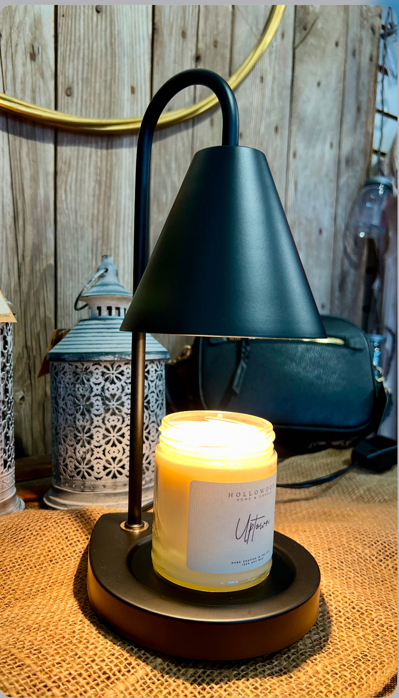 Candle Warmer Lamp With Teardrop Base