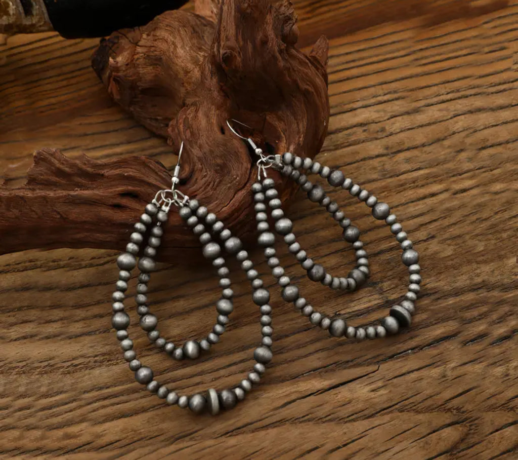 Western Cowboy Style Retro Minimalist Geometric Earrings - Catching Fireflies Boutique