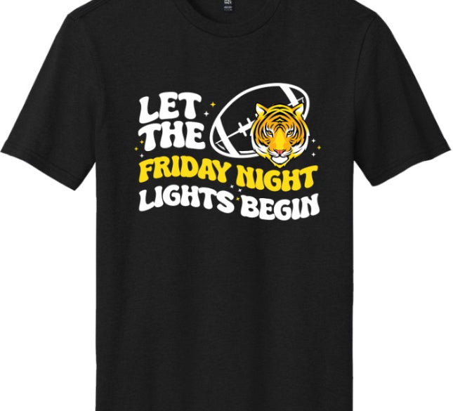 / Groton Area Tigers Friday Night Lights Plus Graphic Tee (Size 2X)