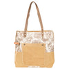 #/ Durability Ability Floral/Cream Tote Bag - Catching Fireflies Boutique