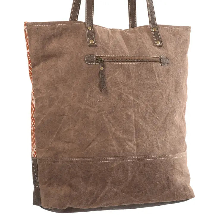 #/ Rust Is A Must Rust Tones Tote Bag - Catching Fireflies Boutique