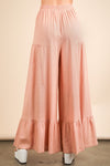 True Bliss Blush Elastic Waist Wide Leg Pants - Catching Fireflies Boutique