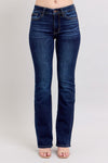 Millie Dark Wash Boot Cut Judy Blue Jeans - Catching Fireflies Boutique
