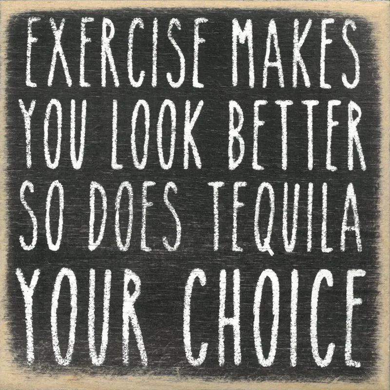 Your Choice 4 x 4 Wooden Block Sign - Catching Fireflies Boutique