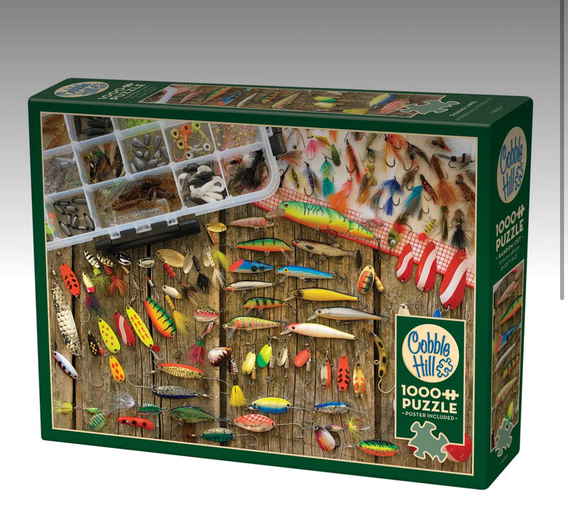 Fishing Lures 1000pc Cobble Hill Puzzle