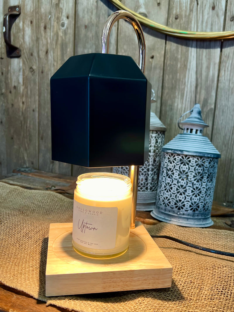 Candle Warmer Lamp With Timer & Octagon Base