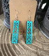 Mandala Assorted Rectangle Filigree Wood Earrings - Catching Fireflies Boutique