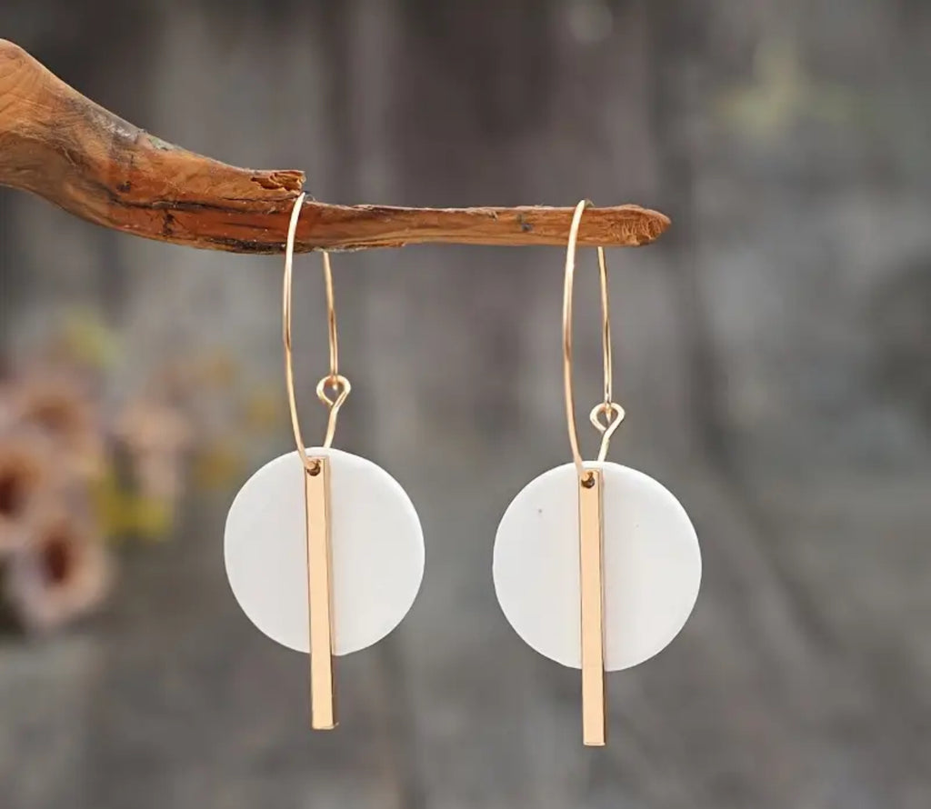 Assorted Vintage Round Rectangle Earrings - Catching Fireflies Boutique