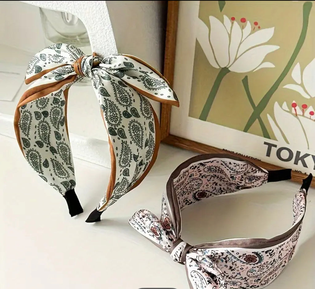 Assorted Wide Paisley Headbands - Catching Fireflies Boutique