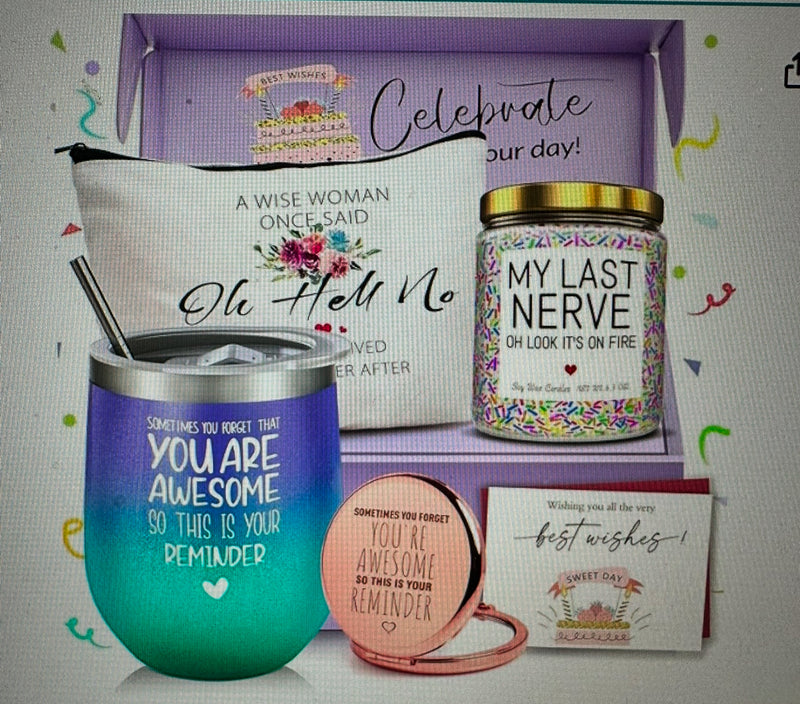 Gift Basket For Women Lilac Last Nerve