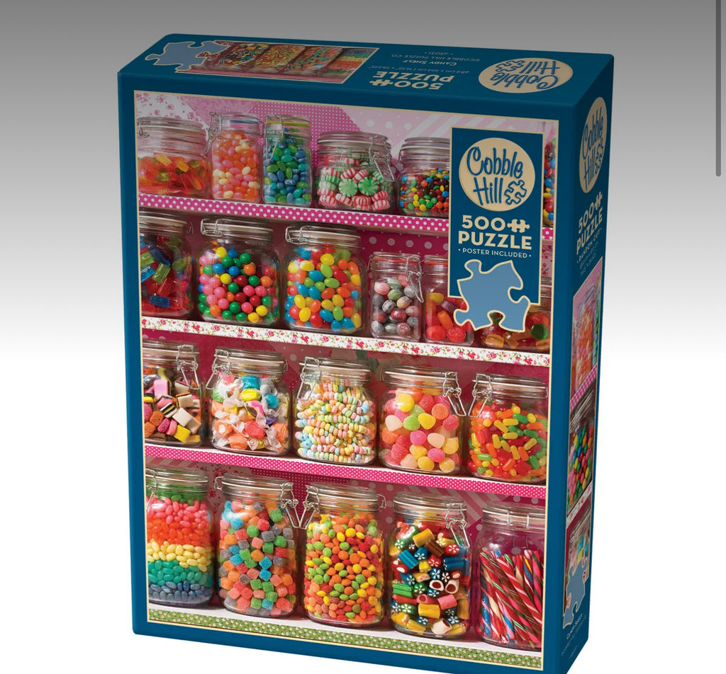 Candy Shelf 500pc Cobble Hill Puzzle