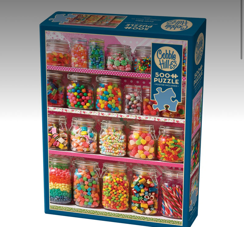 Candy Shelf 500pc Cobble Hill Puzzle