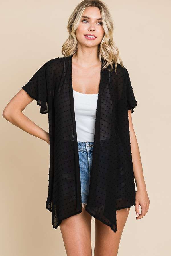/ Going Under Cover Black Coverup - Catching Fireflies Boutique