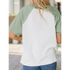 Clearly The One Aqua Color Block Top - Catching Fireflies Boutique