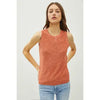 / Simpler Times Persimmon Slub Knit Tank