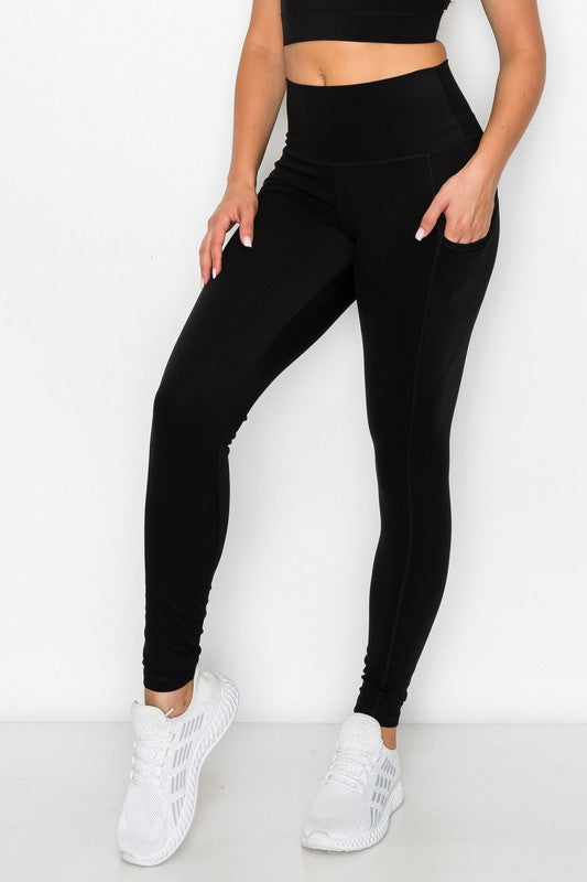 Buttery Soft Active  Black Leggings - Catching Fireflies Boutique