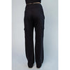 On The Go Black High Waist Cargo Pants