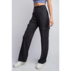 On The Go Black High Waist Cargo Pants