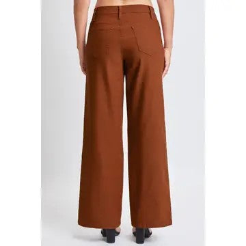 Riley Copper Junior Hyperstretch Wide Leg Jeans