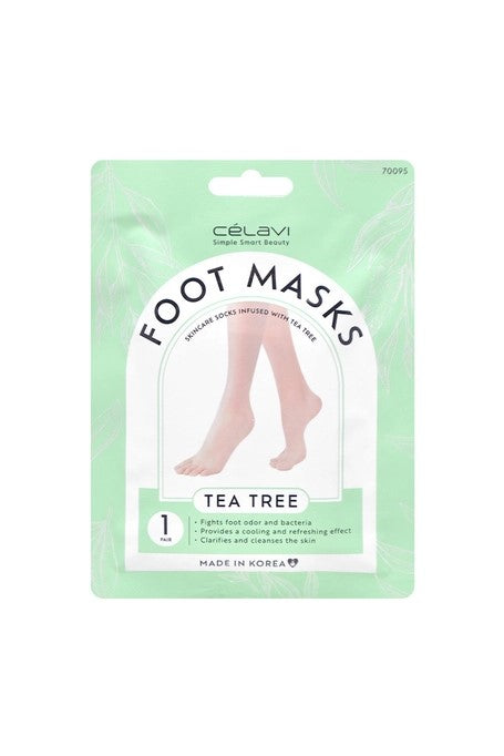 Refreshing Tea Tree Foot Mask Skincare Socks