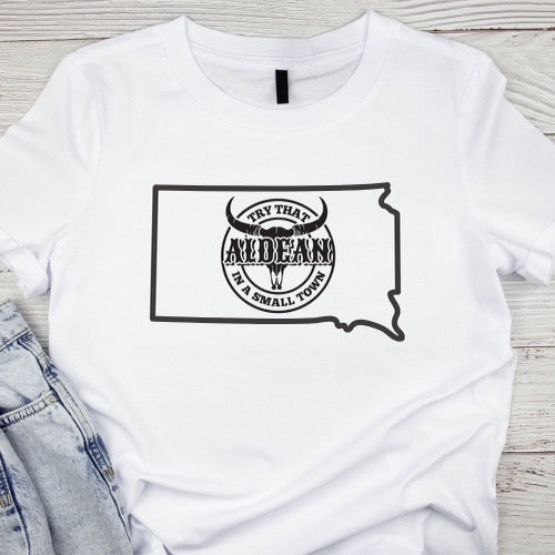 Not In A Small Town Graphic Tee - Catching Fireflies Boutique