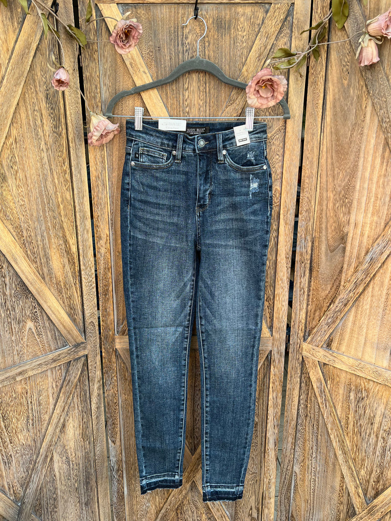 : Chrissy High Waist Judy Blue Skinny Jeans - Catching Fireflies Boutique
