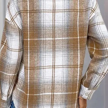 Zip Into Comfort Khaki Partial Zip Front Shirt - Catching Fireflies Boutique