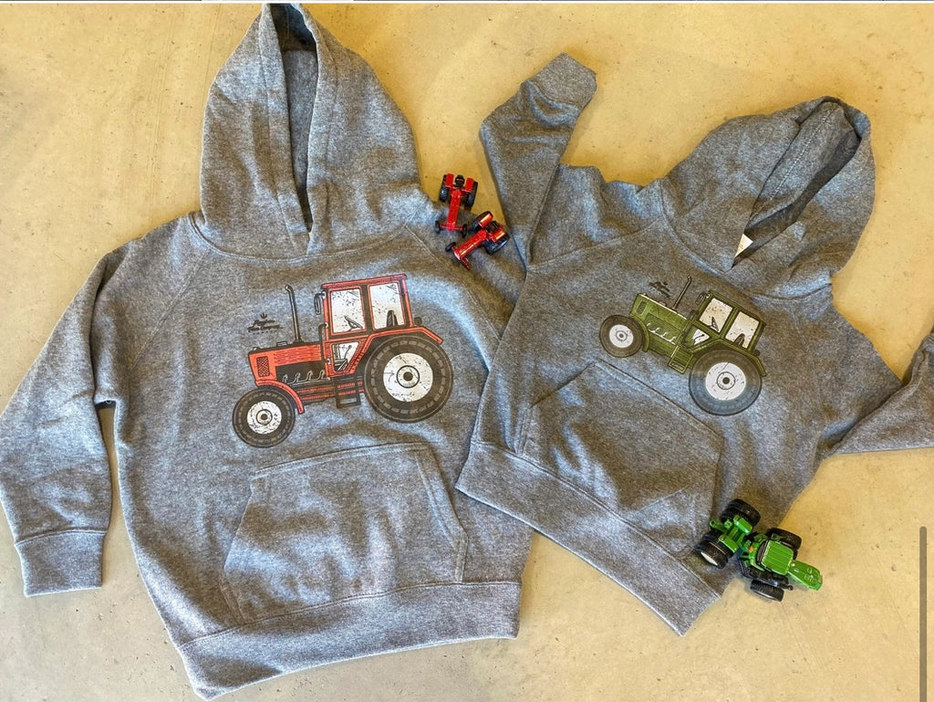 Kids John Deere Hoodie - Catching Fireflies Boutique