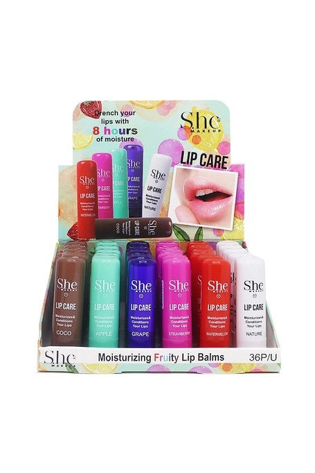 Assorted Tutty Fruity She Lip Balm