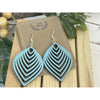 Wooden Pear Shaped Assorted Lightweight Earrings - Catching Fireflies Boutique
