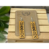 Mandala Assorted Rectangle Filigree Wood Earrings - Catching Fireflies Boutique