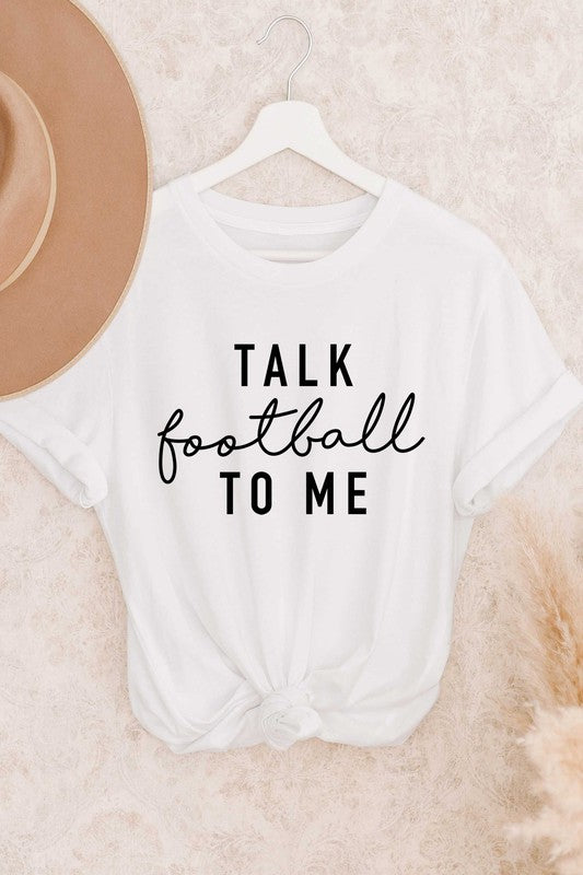 Talk Football to me Shirt, Cute Super Bowl Graphic Tee – Birdhouse Design  Studio, LLC