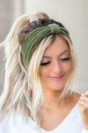 Knotted Corduroy Assorted Stretch Head Wraps - Catching Fireflies Boutique