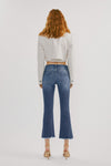 : Scarlet Mid Rise Crop Flare KanCan Jeans - Catching Fireflies Boutique