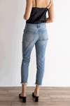 Kathryn High Rise Kan Can Mom Jeans - Catching Fireflies Boutique