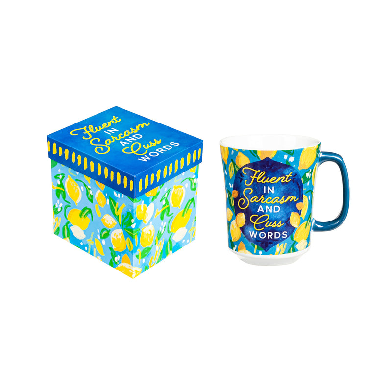 Assorted Cup Of Awesome Mugs With Decorative Box - Catching Fireflies Boutique