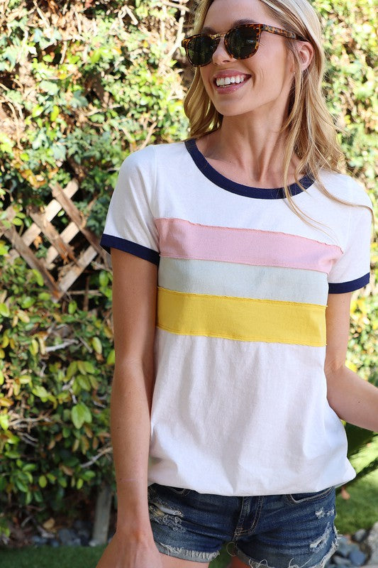 Sunny Days Color Block Contrast - Catching Fireflies Boutique