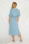 Floral Is More Tie Front Dress - Catching Fireflies Boutique