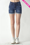 Evie Plus Mid Rise Cuffed Shorts - Catching Fireflies Boutique
