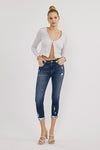 Sara Super Stretch Cropped KanCan Jeans - Catching Fireflies Boutique