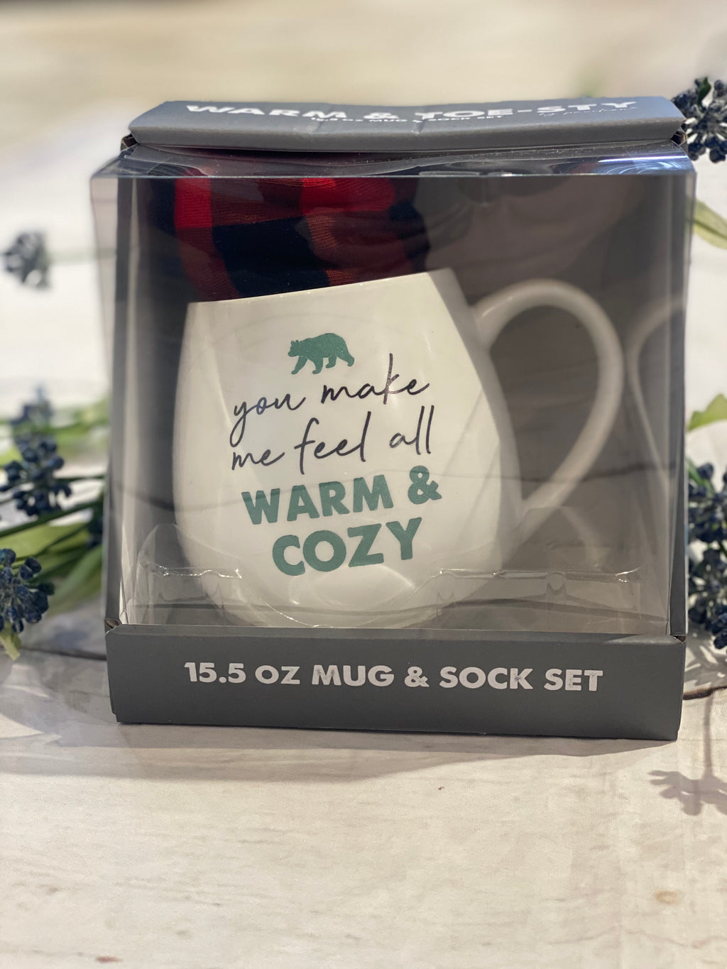 Warm & Cozy Mug and Sock Set - Catching Fireflies Boutique