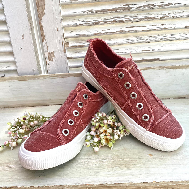Baked  Clay Smoked Blowfish Canvas Shoes - Catching Fireflies Boutique