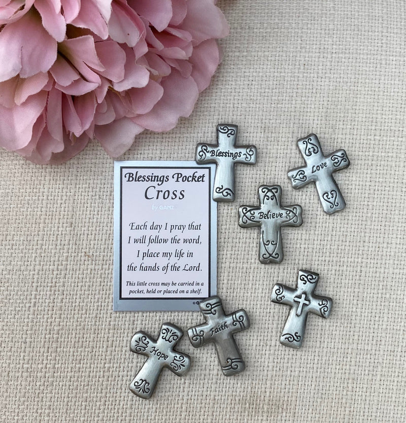 Blessings Pocket crosses - Catching Fireflies Boutique